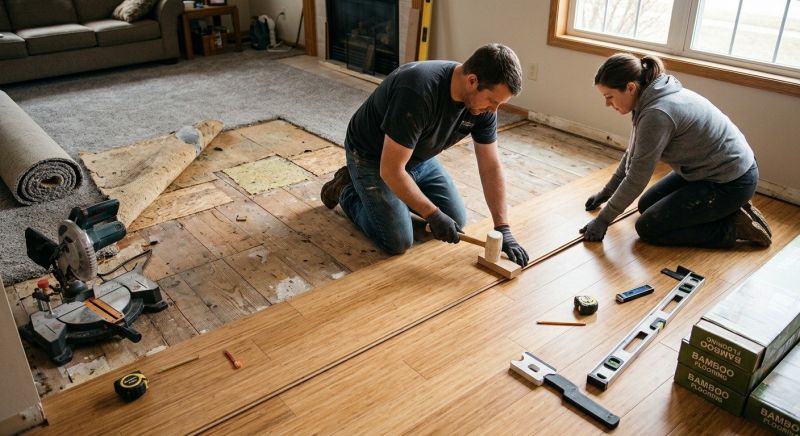Bamboo Flooring Installation in Austin, TX