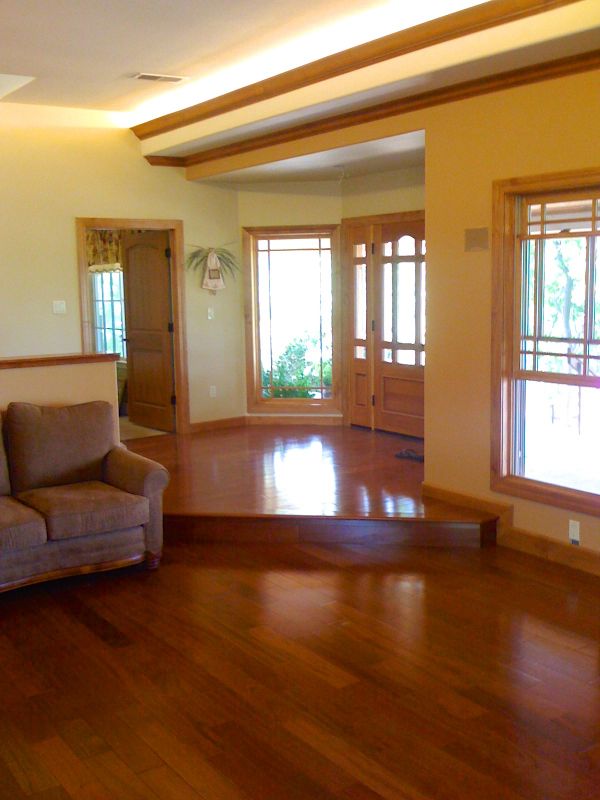 Cherry Floor Installation in San Antonio, TX