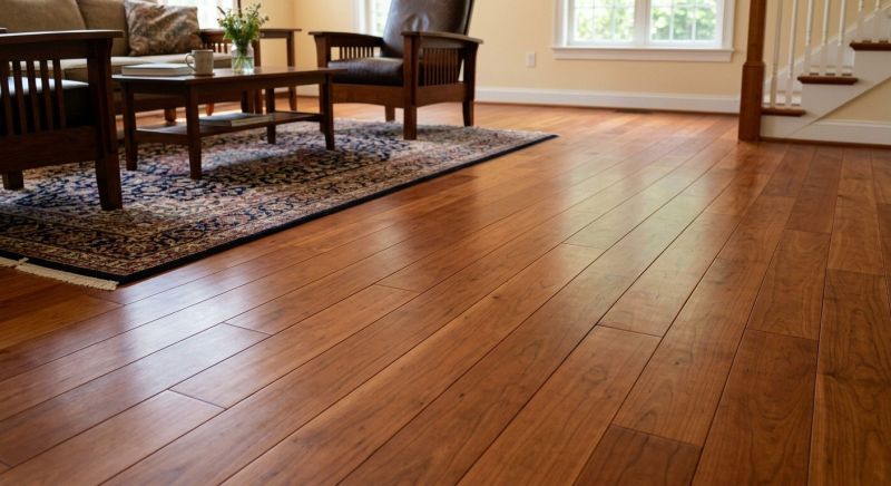 Cherry Floor Installation in Manassas, VA