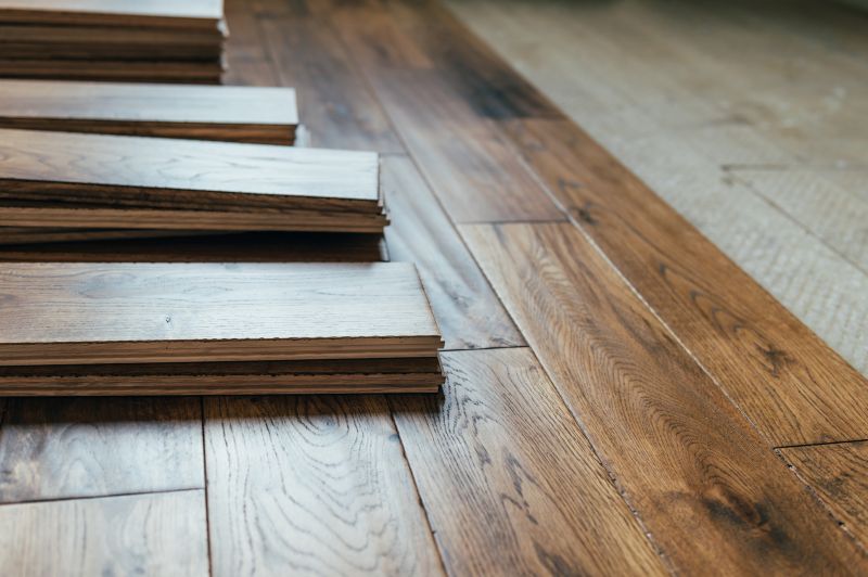 Dark Wood Floor Installation in Fort Worth, TX