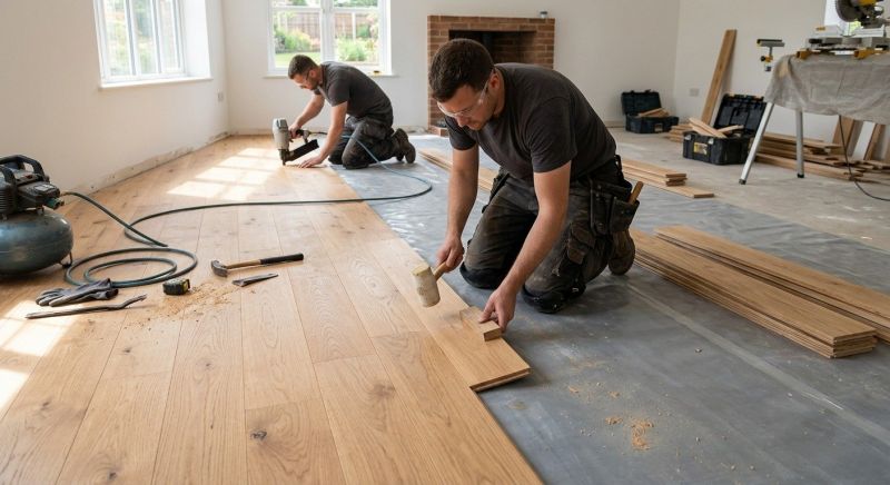Hardwood Floor Installation in Fort Worth, TX