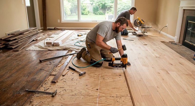 Hardwood Floor Renovation in Austin, TX