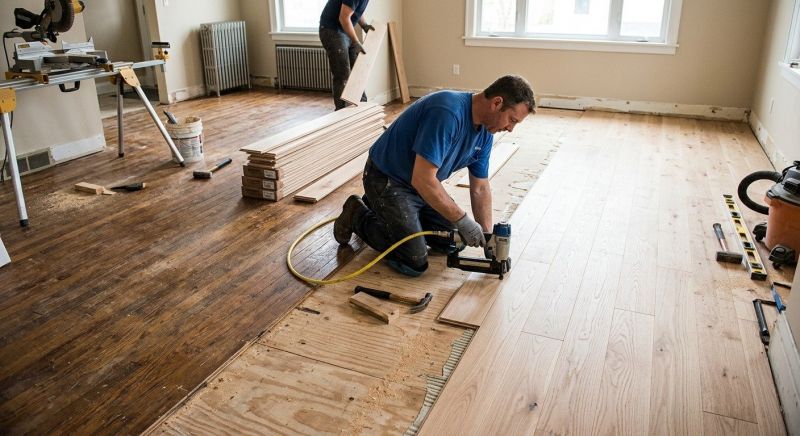 Hardwood Replacement in Fort Worth, TX