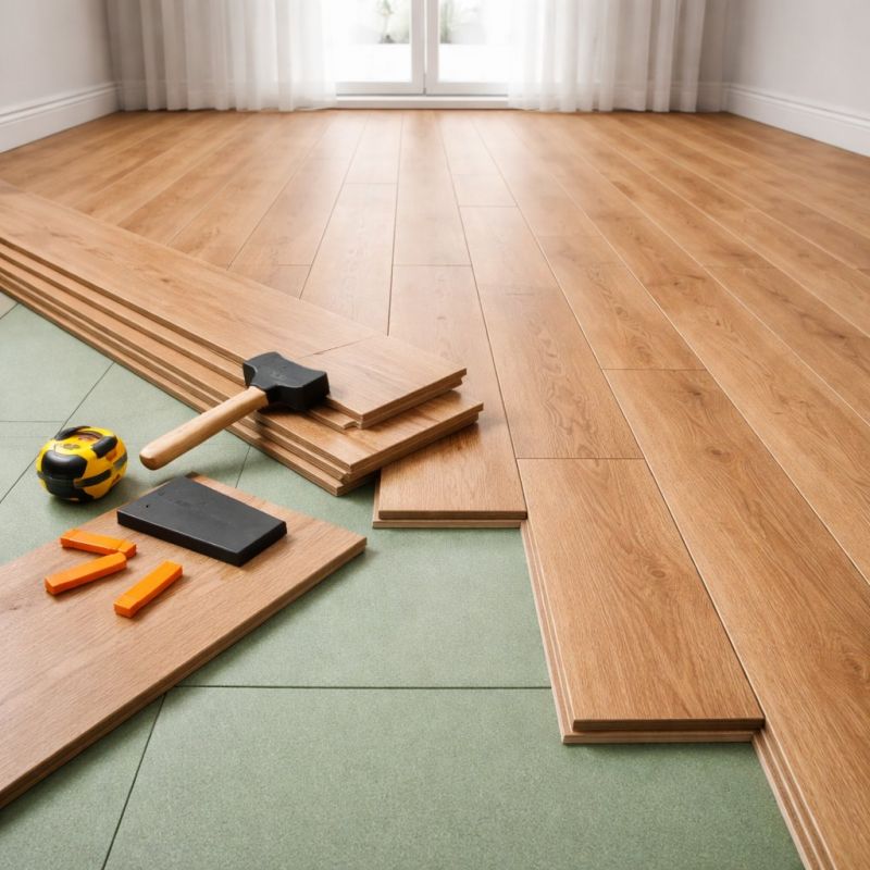 Laminate Floor Installation in Roseville, CA