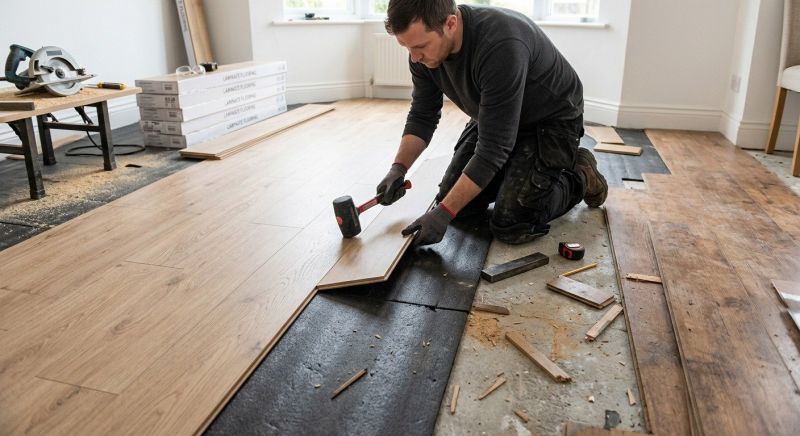 Laminate Floor Remodeling in Sacramento, CA
