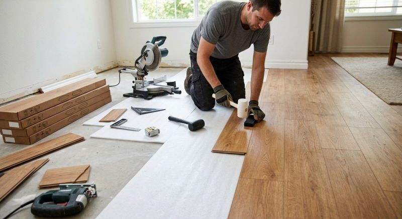 Laminate Floor Remodeling in Roseville, CA