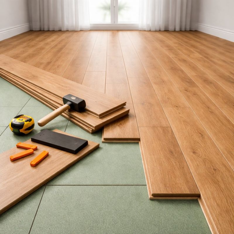 Laminate Floor Remodeling in Roseville, CA