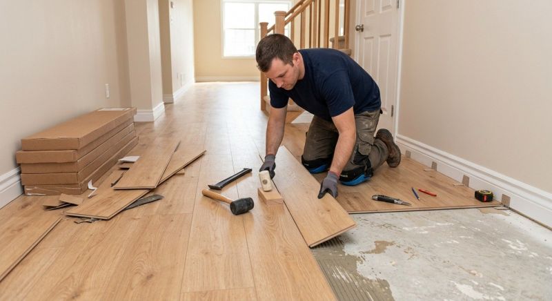 Laminate Flooring Replacement in Roseville, CA