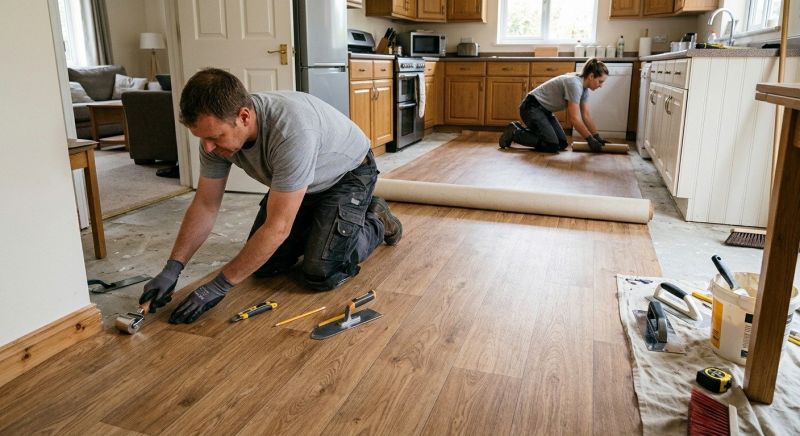 Linoleum Floor Installation in Boulder, CO