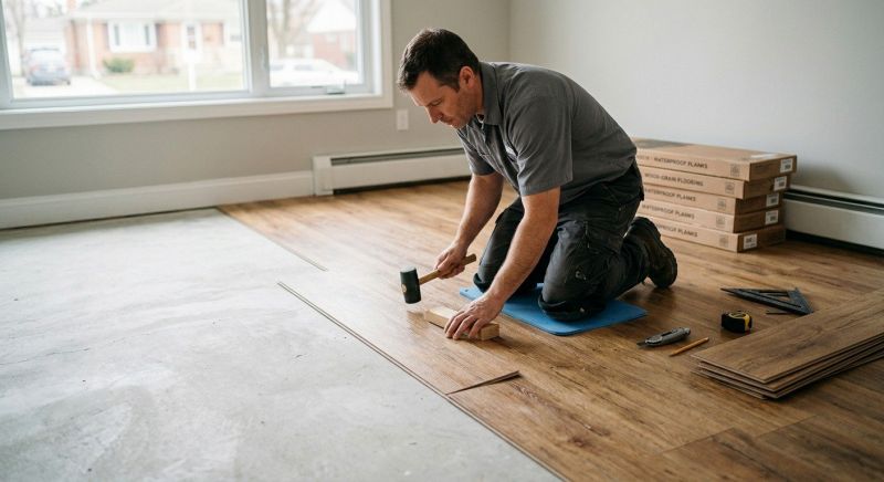 Linoleum Flooring Replacement in Arvada, CO