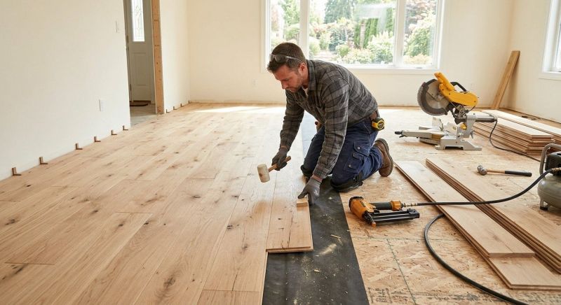 Oak Floor Installation in Phoenix, AZ