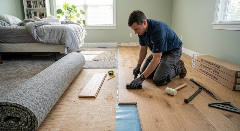 Oak Floor Replacement in Austin, TX