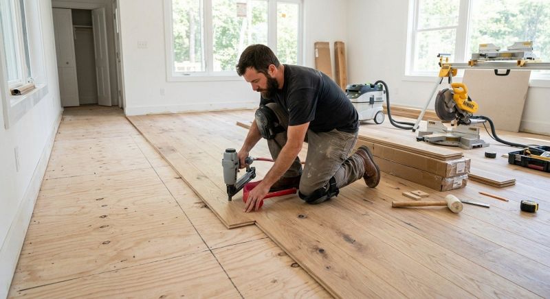 Oak Floor Replacement in Fort Worth, TX