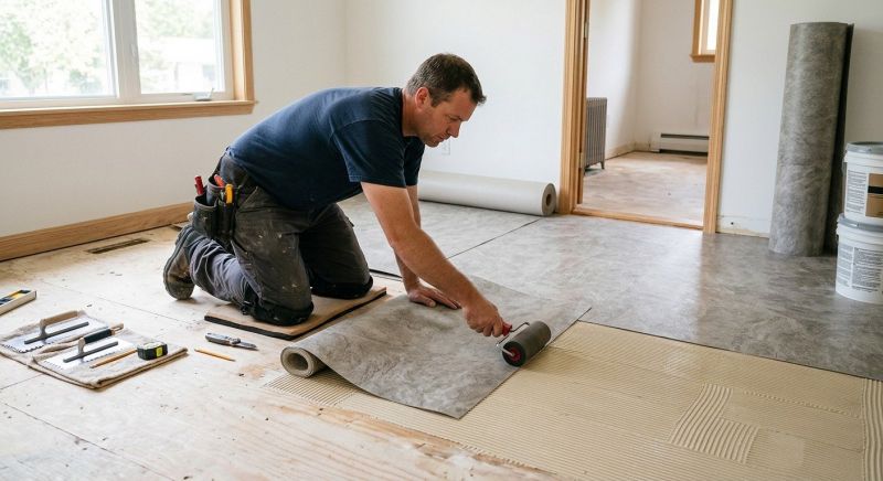 Sheet Flooring Installation in Plano, TX