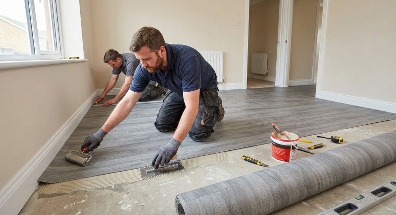 Sheet Flooring Installation in Arvada, CO