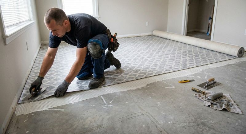 Sheet Linoleum Installation in Arvada, CO