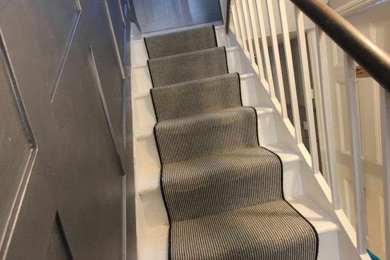 Stair Runner Installation in Somerset County, NJ