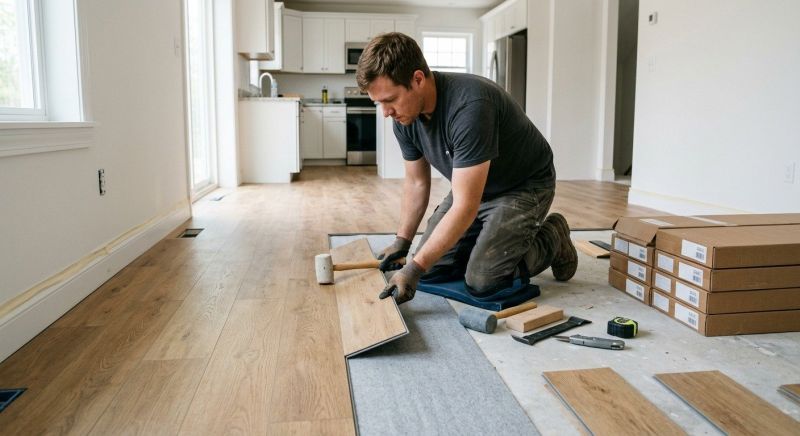 Vinyl Plank Floor Installation in San Antonio, TX