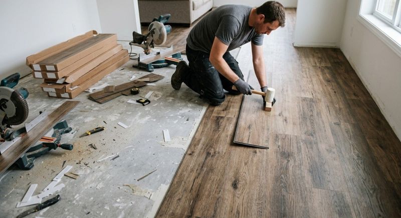 Vinyl Plank Floor Installation in San Antonio, TX