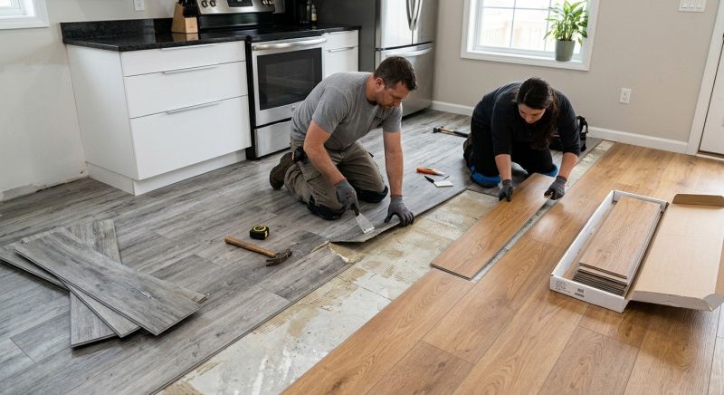 Vinyl Tile Installation in San Antonio, TX
