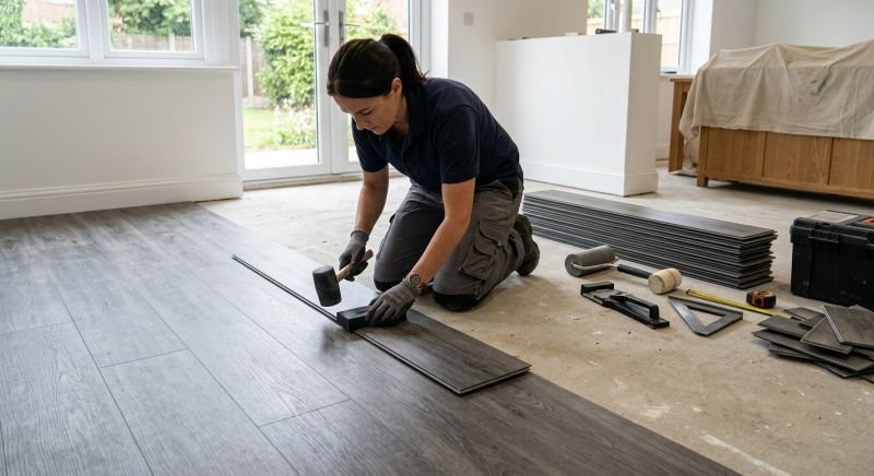 Vinyl Tile Installation in Manassas, VA