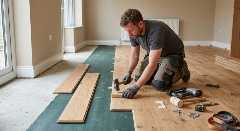 Wide Plank Floor Installation in Phoenix, AZ